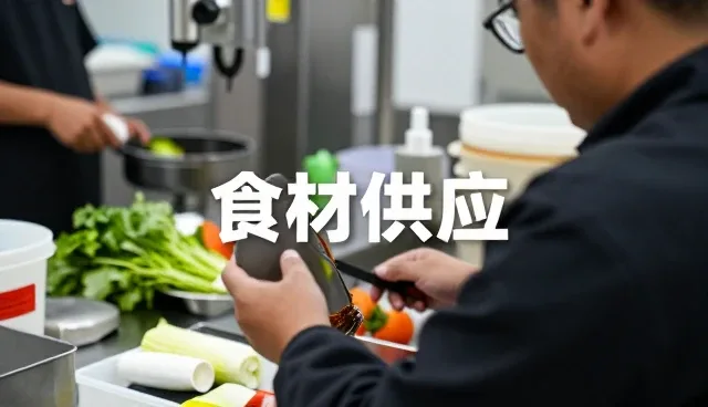 食材供应帮助解决餐饮配套问题